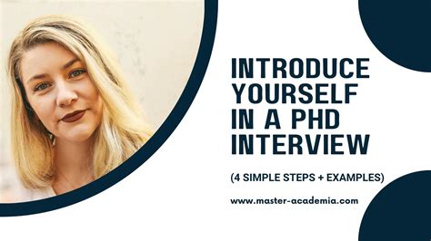 A PhD interview is an essential step in securing a doctorate position. . How to prepare presentation for phd interview